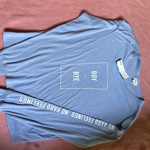 Garage Tops - Garage Boy Bye Graphic Long Sleeve Shirt